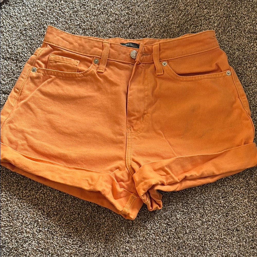 Women's Orange Shorts